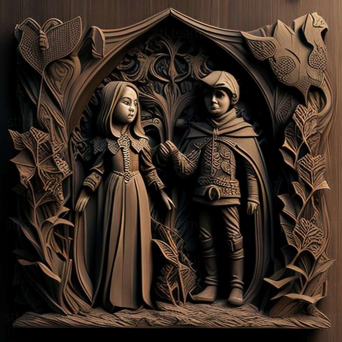 3D model The Liar Princess and the Blind Prince game (STL)